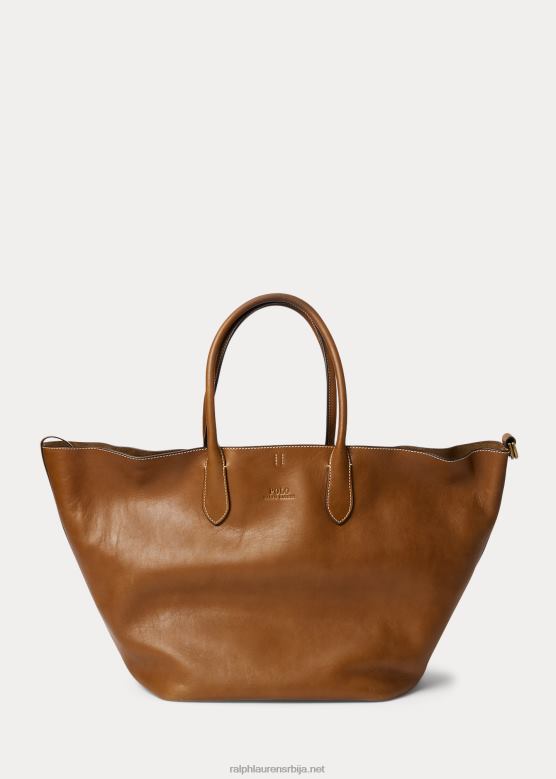 Жене Ralph Lauren кожна велика торба за звоно V2V445221 цуоио
