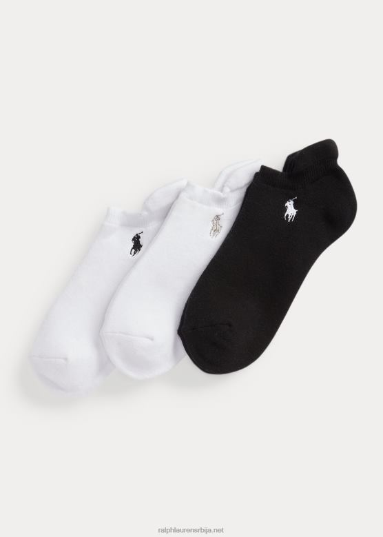 Жене Ralph Lauren чарапе са јастучићима за глежањ 3 ком V2V445495 црн