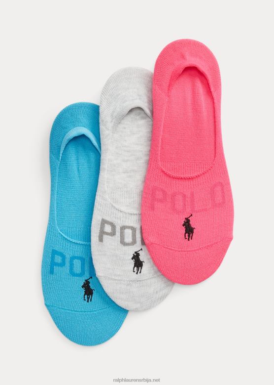Жене Ralph Lauren чарапа са логом 3 ком V2V445516 мулти