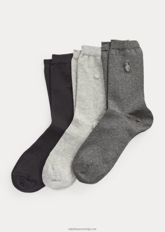 Жене Ralph Lauren чарапе за посаду 3 ком V2V445520 угаљ