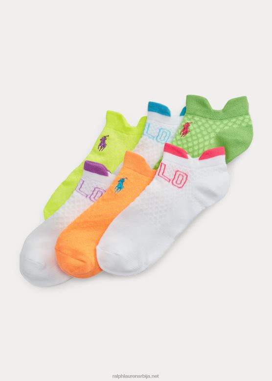 Жене Ralph Lauren лого чарапе за глежањ 6-пак V2V445517 пакет различитих боја