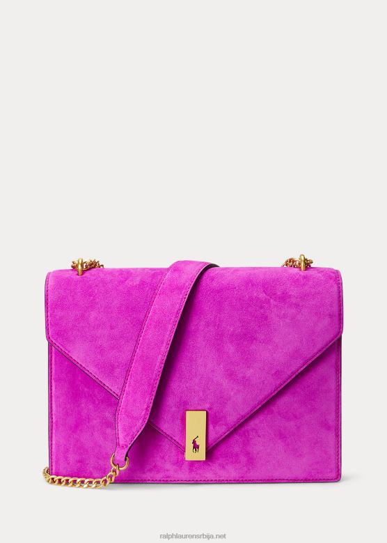 Жене Ralph Lauren поло ид суеде торба са ковертом V2V445437