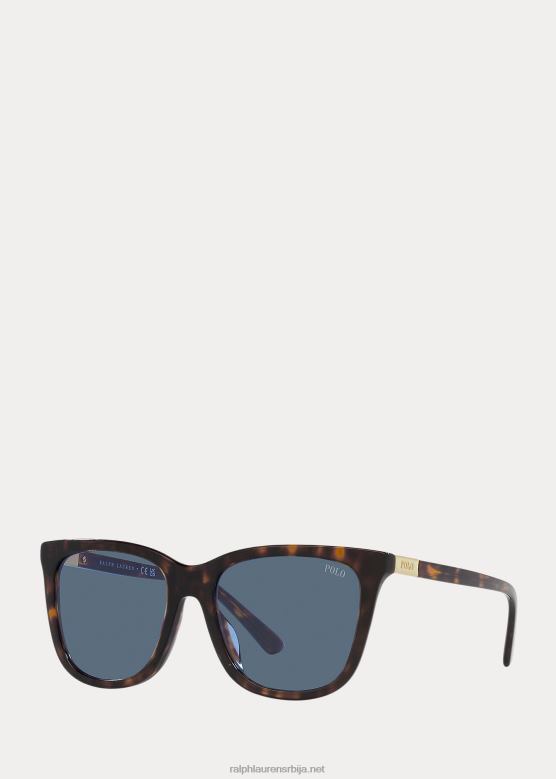 Жене Ralph Lauren наочаре за сунце поло ваифарер V2V445541 сјајна тамна хавана