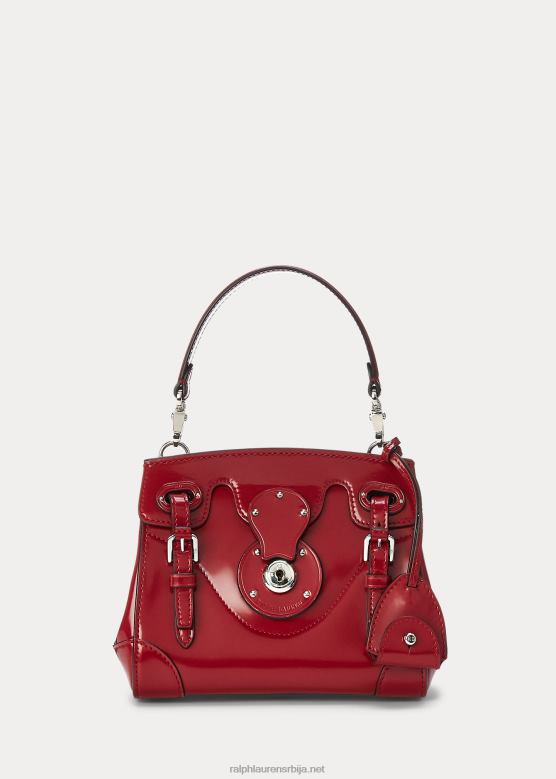 Жене Ralph Lauren мека телећа кожа рики 18 V2V445328 Бордо