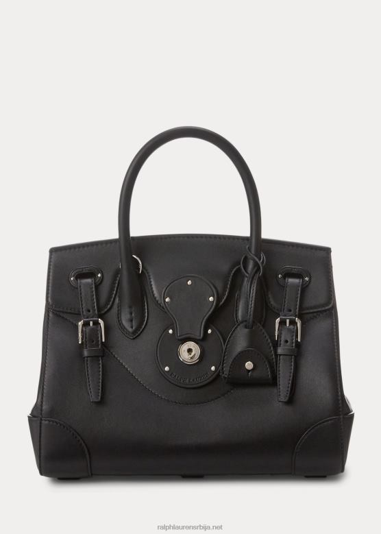 Жене Ralph Lauren напа кожа мека рицки 27 V2V445323 црн