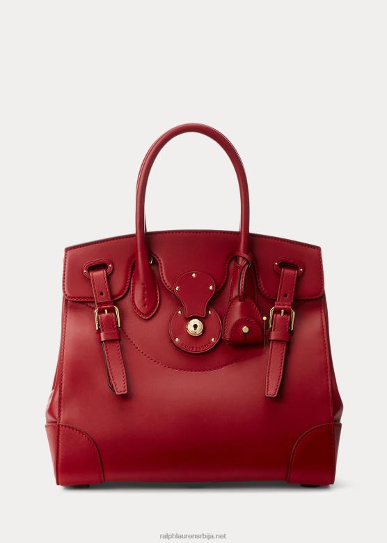 Жене Ralph Lauren мека телећа кожа рицки 33 V2V445308 Бордо