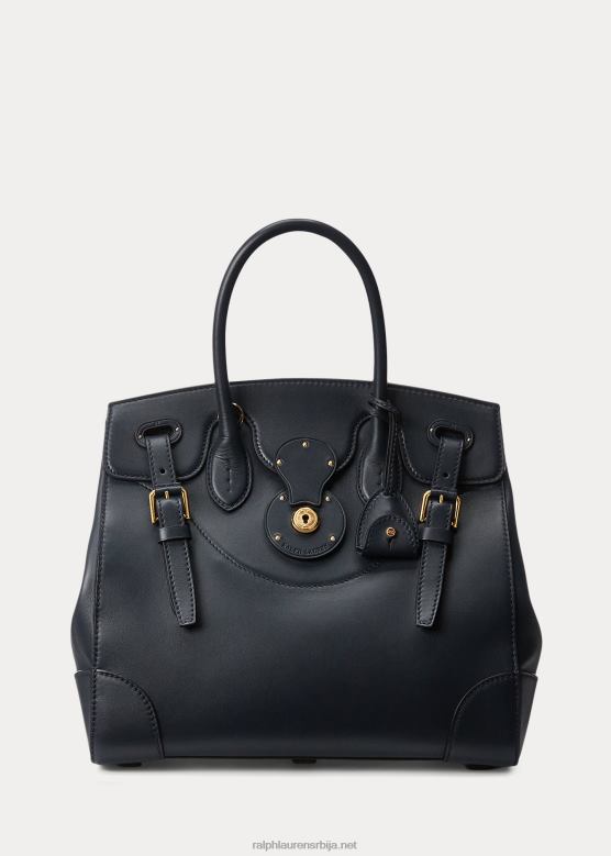 Жене Ralph Lauren напа кожа мека рицки 33 V2V445311 морнарица