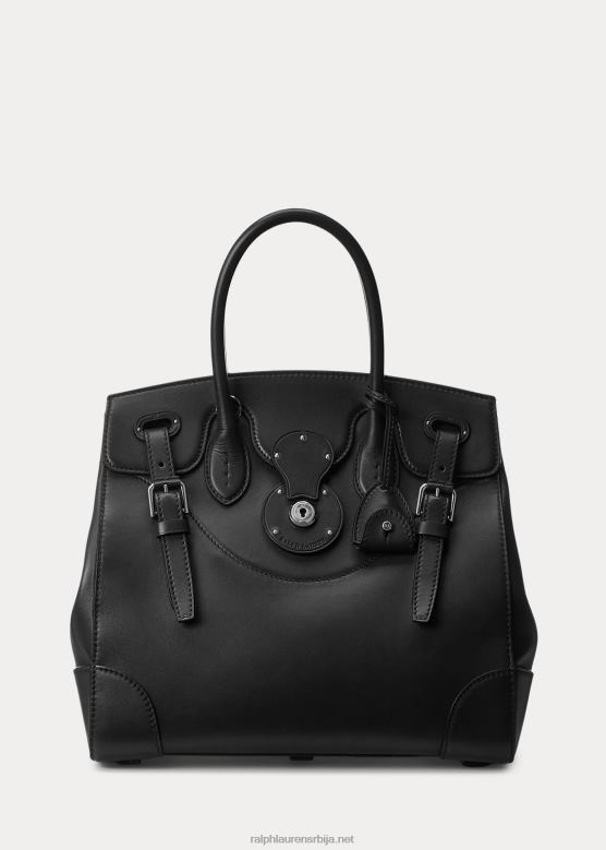 Жене Ralph Lauren напа кожа мека рицки 33 V2V445313 црн