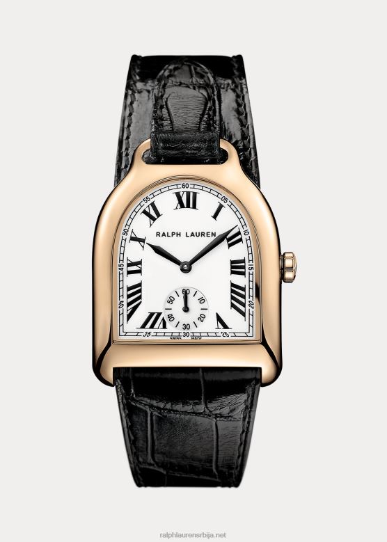 Жене Ralph Lauren алигатор средњег ружичастог злата V2V442805