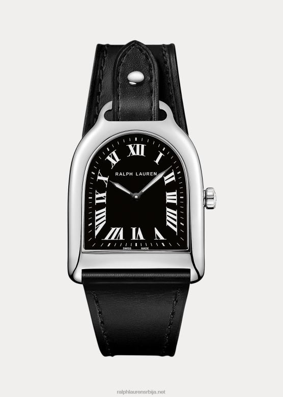 Жене Ralph Lauren мали челик V2V442845 црни бројчаник