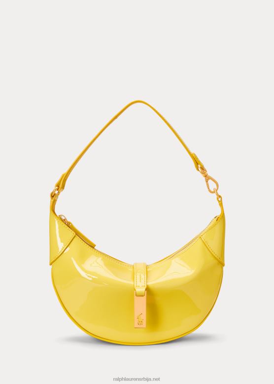 Жене Ralph Lauren поло ид патент мини торба за раме V2V445134 нарцис