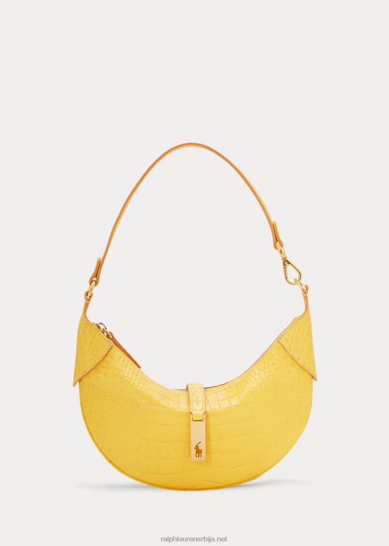 Жене Ralph Lauren поло ид рељефна мини торба за раме V2V445137 сенф