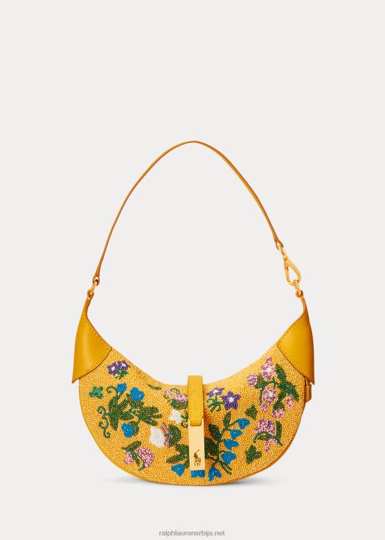 Жене Ralph Lauren поло ид мини торба за раме са цветним перлама V2V445138 сенф мулти