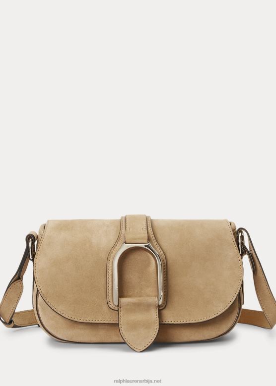 Жене Ralph Lauren Велингтон торба од телећег антилопа V2V445272 бледи мед