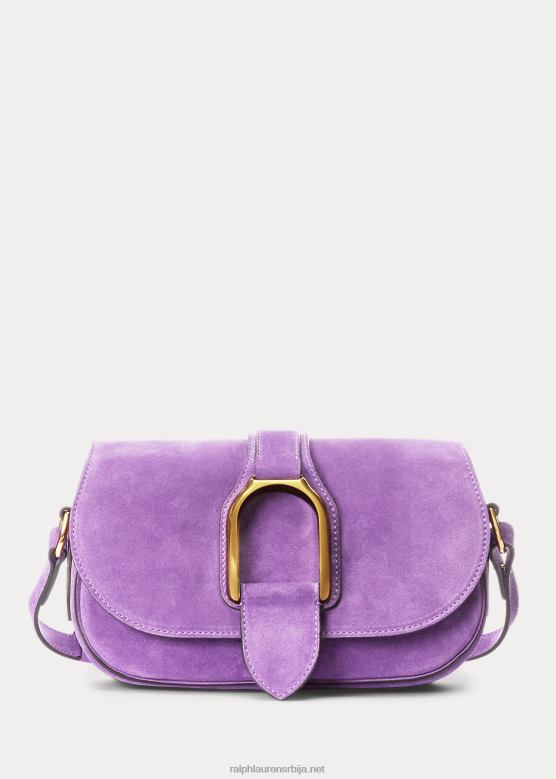 Жене Ralph Lauren Велингтон торба од телећег антилопа V2V445281 лила
