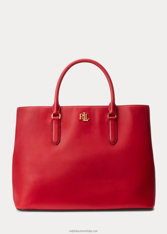 Жене Ralph Lauren кожна велика марци торба V2V445359 рл 2000 ред