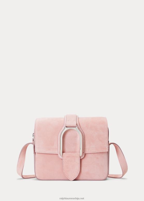 Жене Ralph Lauren велингтон торба од телећег антилопа V2V445140 балет пинк