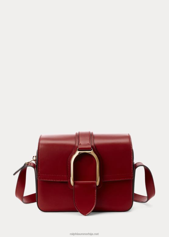 Жене Ralph Lauren велингтон торба преко тела од телеће коже V2V445265 Бордо