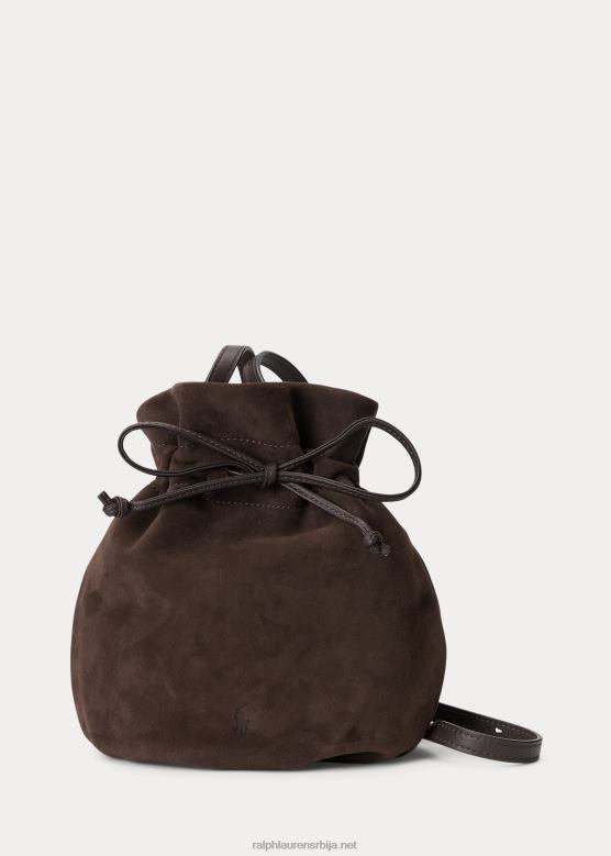 Жене Ralph Lauren понија торба од антилоп V2V445232 дуван