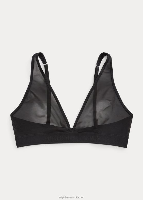 Жене Ralph Lauren мрежаст грудњак без поставе V2V443376 оникс