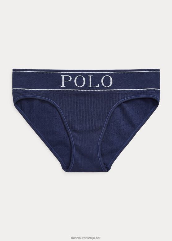 Жене Ralph Lauren лого бешавни модеран гаћица V2V443386 морнарица