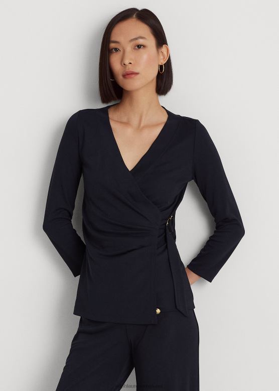 Жене Ralph Lauren растезљиви дрес V2V449160 морнарица