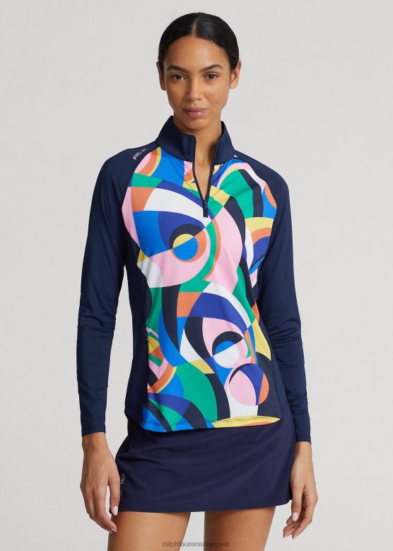 Жене Ralph Lauren пуловер са рајсфершлусом са штампом V2V443717 ривијера апстрактна