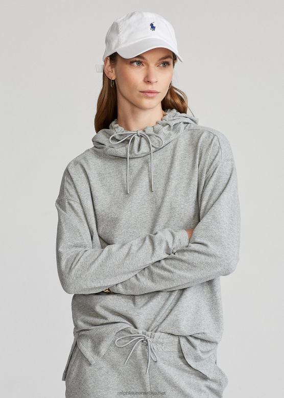 Жене Ralph Lauren дуксерица од дреса перформанси V2V443768 светлосиви вресак