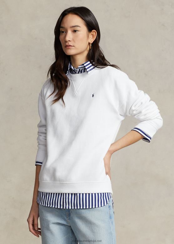 Жене Ralph Lauren пуловер од флиса V2V449094 бео