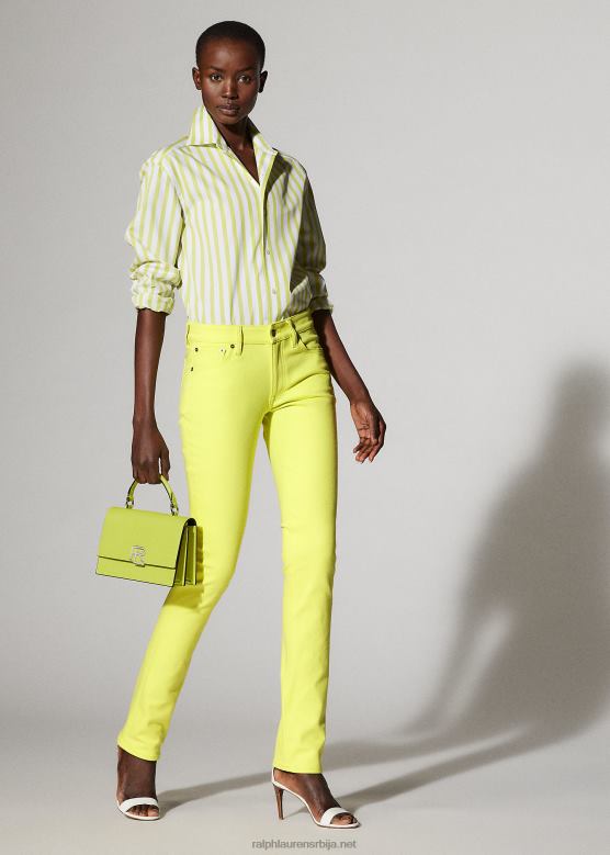 Жене Ralph Lauren 160 слим тексас џинс V2V443493 цитрон