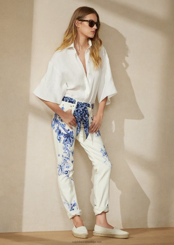 Жене Ralph Lauren паислеи 160 слим тексас џинс V2V449318 омбре паислеи