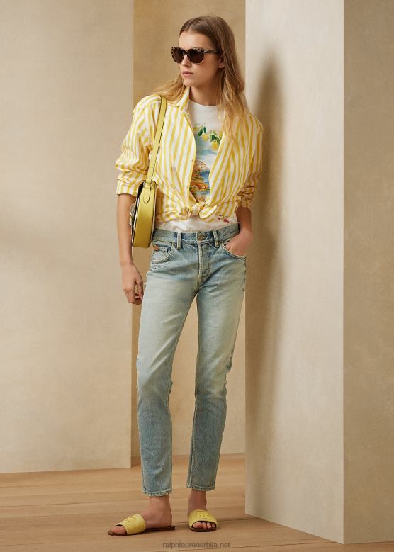 Жене Ralph Lauren 750 равне фармерке V2V449312 лигхт вестбури