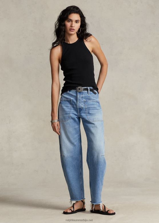 Жене Ralph Lauren шаргарепа јеанс V2V443036 драва прање