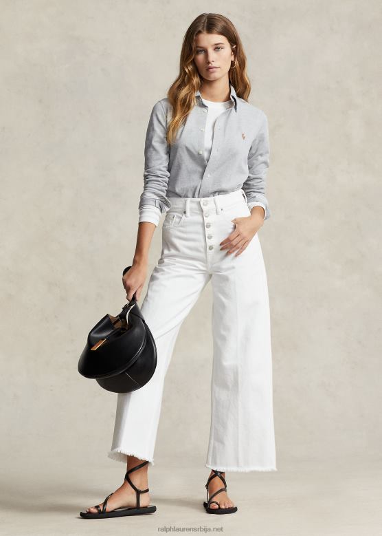 Жене Ralph Lauren висок џинс широких ногавица V2V443148 ниевес васх