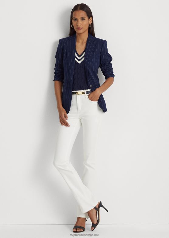 Жене Ralph Lauren фармерке за високе чизме V2V444059 бело прање