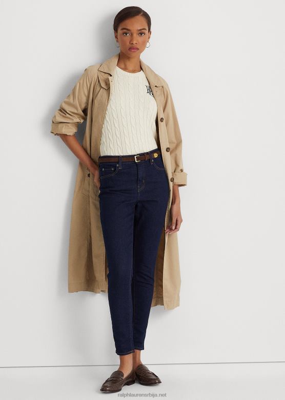 Жене Ralph Lauren уске фармерке са високим растом V2V444197 испирати прање