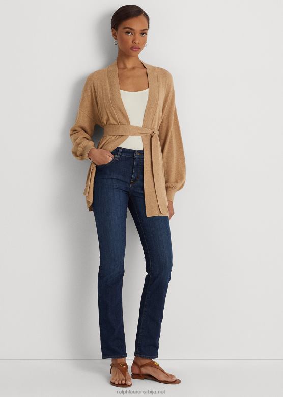 Жене Ralph Lauren равне фармерке средње висине V2V444258 океанско плаво прање