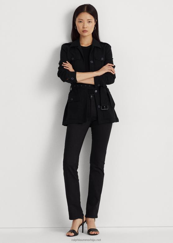 Жене Ralph Lauren равне фармерке средње висине V2V444264 црн