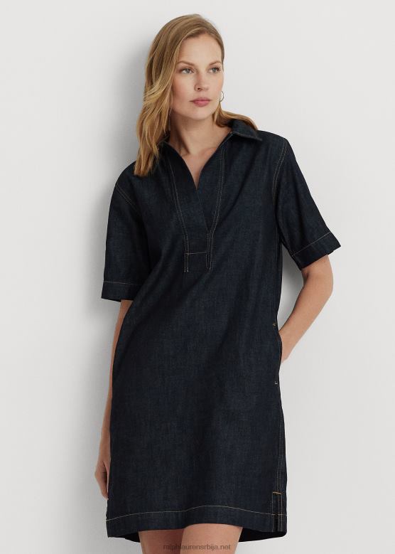Жене Ralph Lauren деним хаљина за смену V2V444261 Јонес Стреет Васх