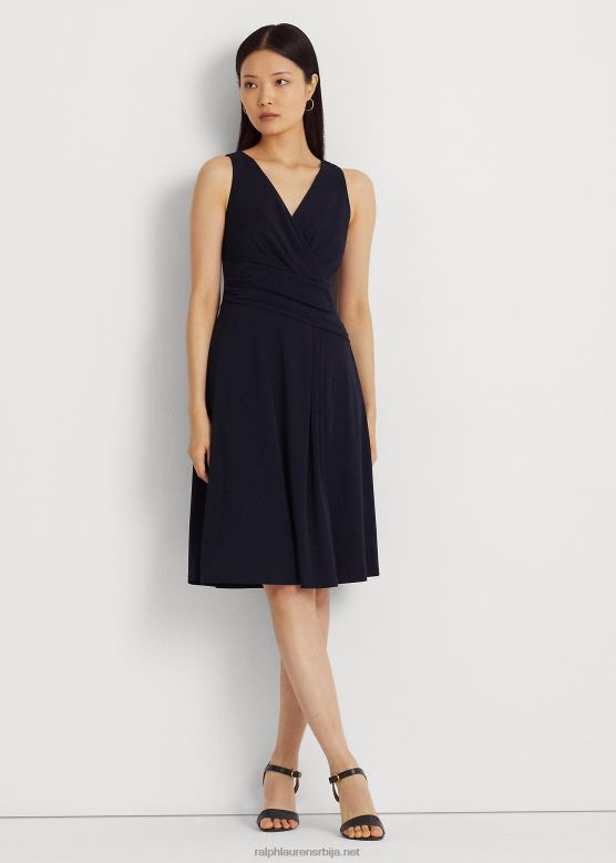 Жене Ralph Lauren сурплице дрес хаљина без рукава V2V444344 светионик морнарице