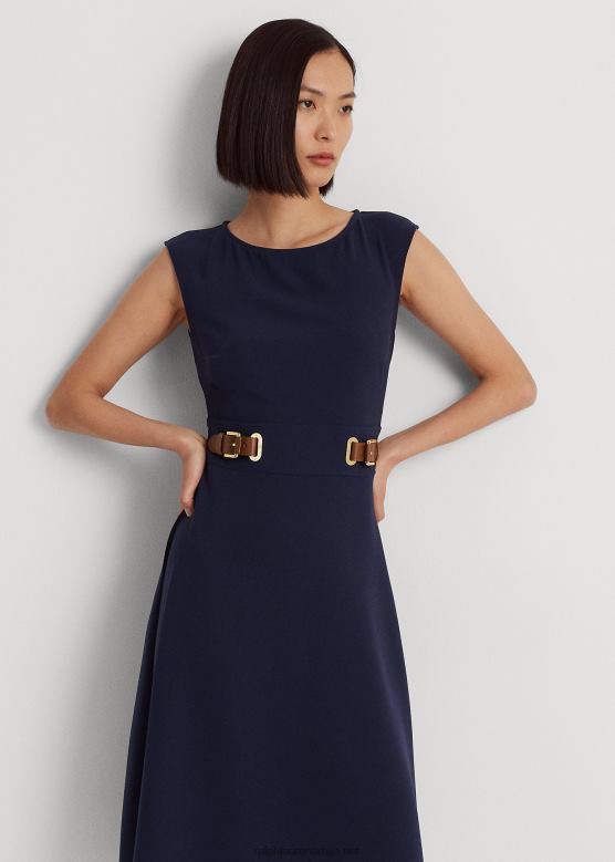 Жене Ralph Lauren дупла креп хаљина са копчом V2V444840