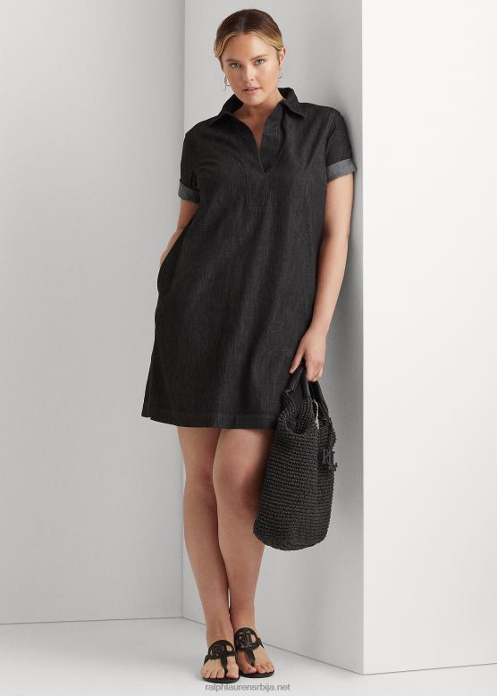 Жене Ralph Lauren деним хаљина за смену V2V444911 ноћно прање