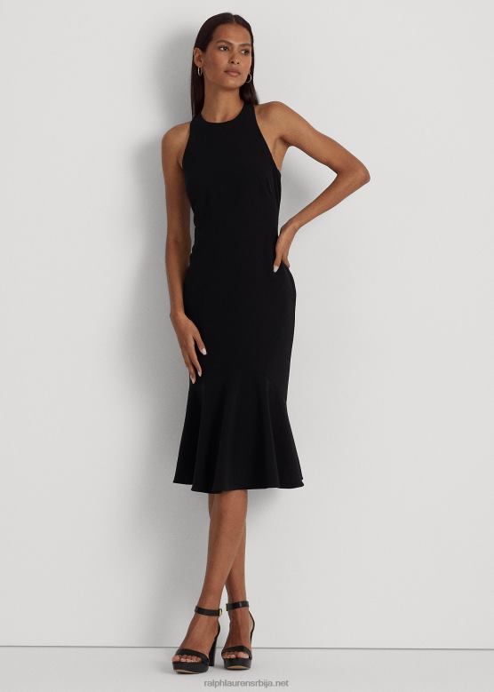 Жене Ralph Lauren двострука креп хаљина без рукава V2V449532