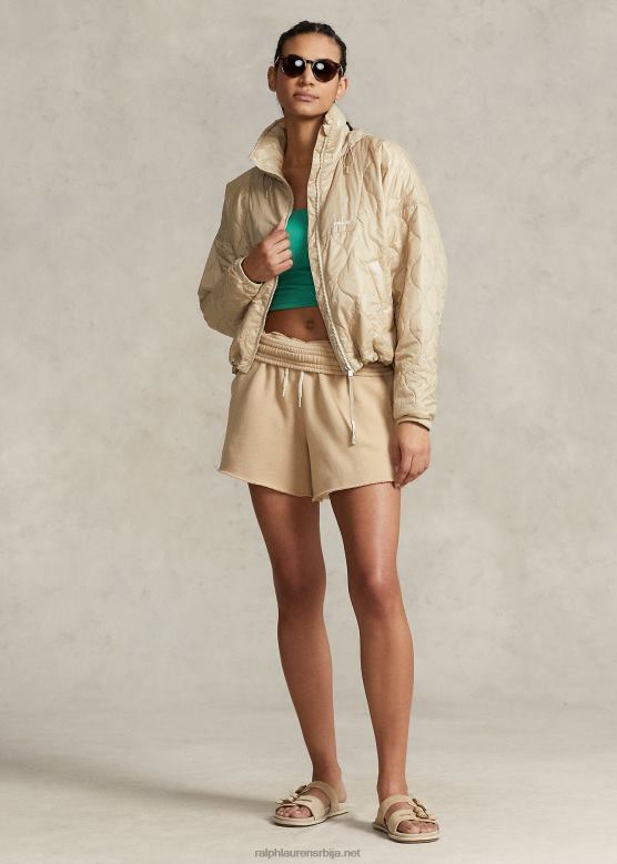 Жене Ralph Lauren рипстоп пакована јакна V2V443110 дуне тан