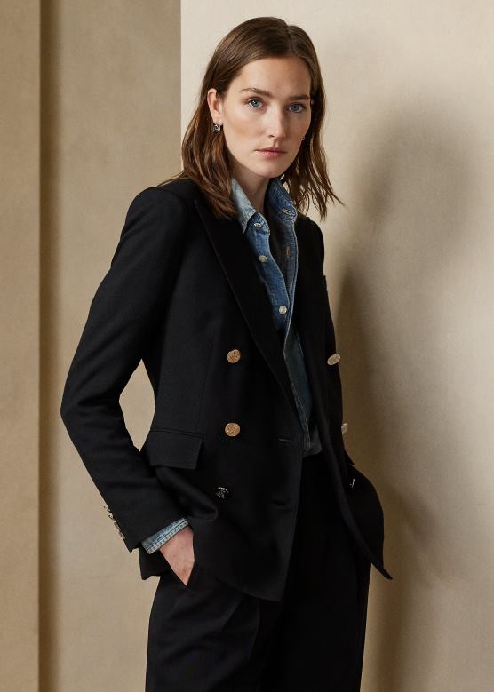 Жене Ralph Lauren цамден кашмир јакна V2V443453 црн