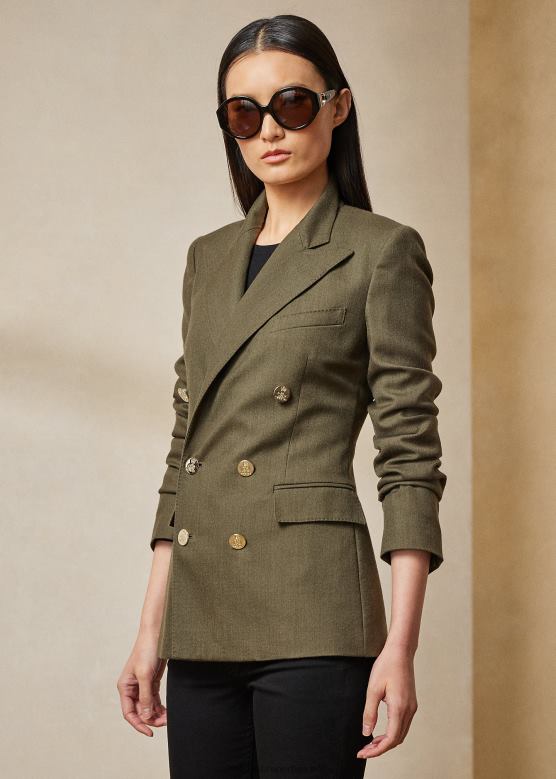 Жене Ralph Lauren цамден кашмир јакна V2V443454 икона маслина