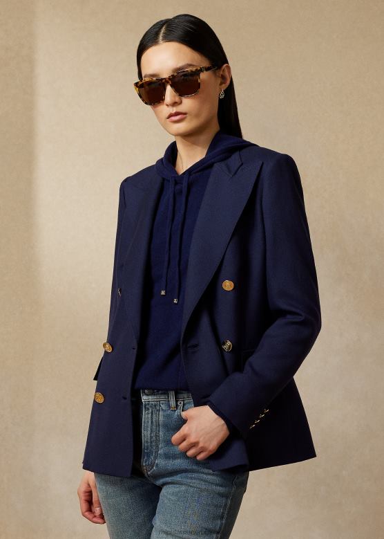 Жене Ralph Lauren цамден кашмир јакна V2V443457 морнарица