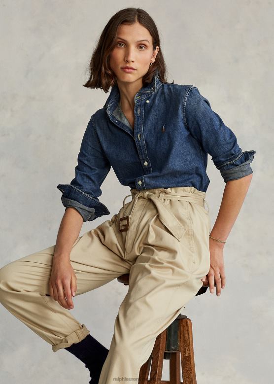 Жене Ralph Lauren трапер кошуља по мери V2V444754