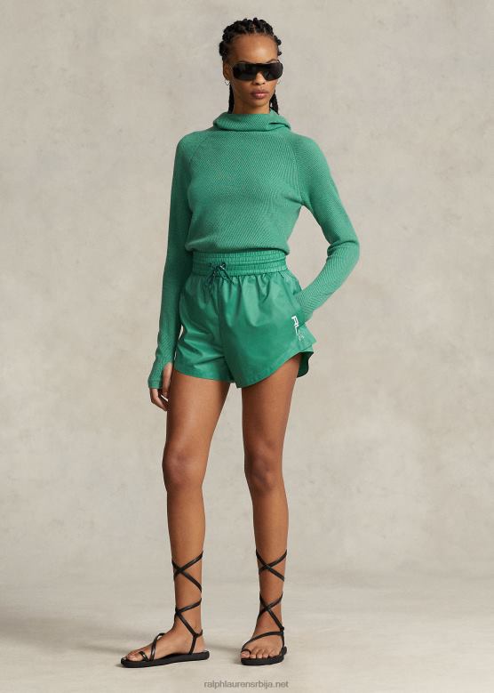 Жене Ralph Lauren рипстоп кратка врпца V2V443100 сплав зелено