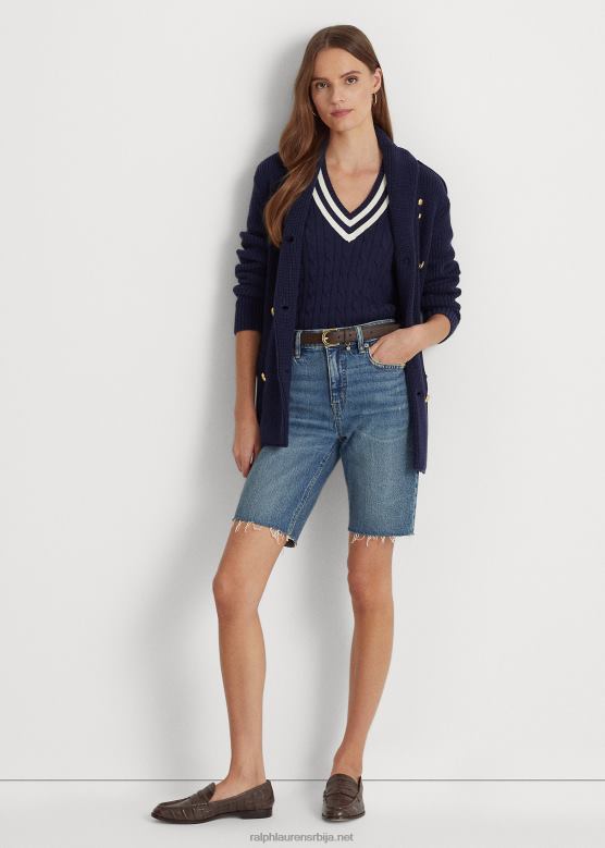 Жене Ralph Lauren одсечени тексас кратки V2V443999 прање пашњака